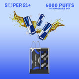 SUPER21+ 6000 | Energy Bull (10 PACK)